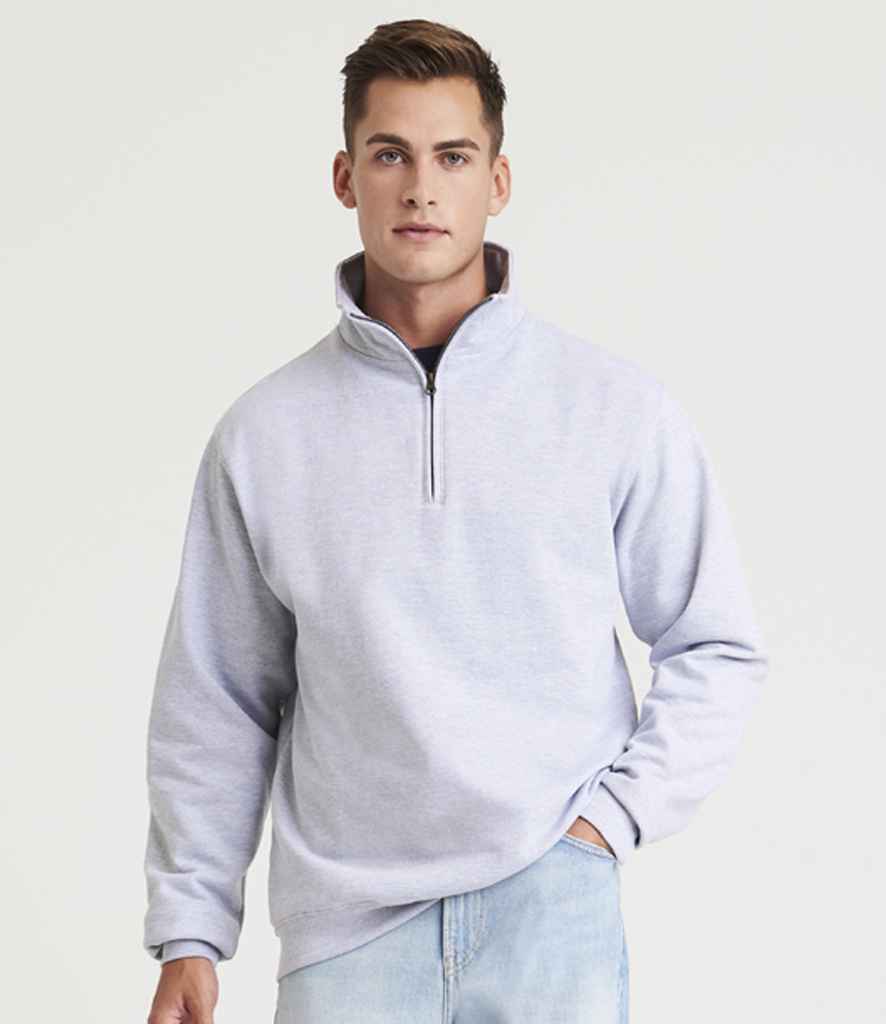 AWDis Sophomore Zip Neck Sweatshirt - PenCarrie